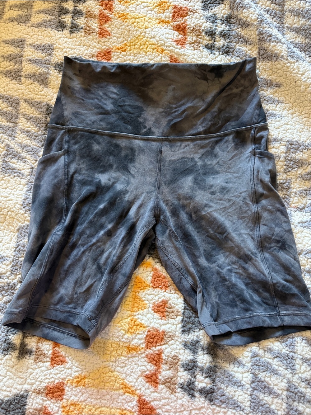 lululemon athletica High-Rise Bike Shorts — Charcoal Gray